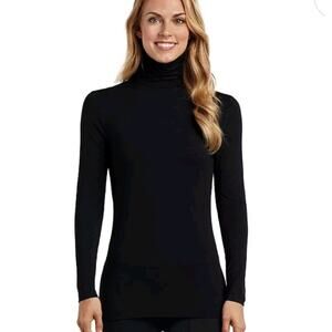 Cuddl Duds XL Softwear Base Layer Top Women's Stretch Long Sleeve Turtleneck